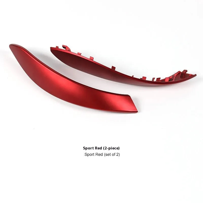 BMW F30 F35 3GT 4 Series door handle cover trim in carbon fibre pattern ABS plastic