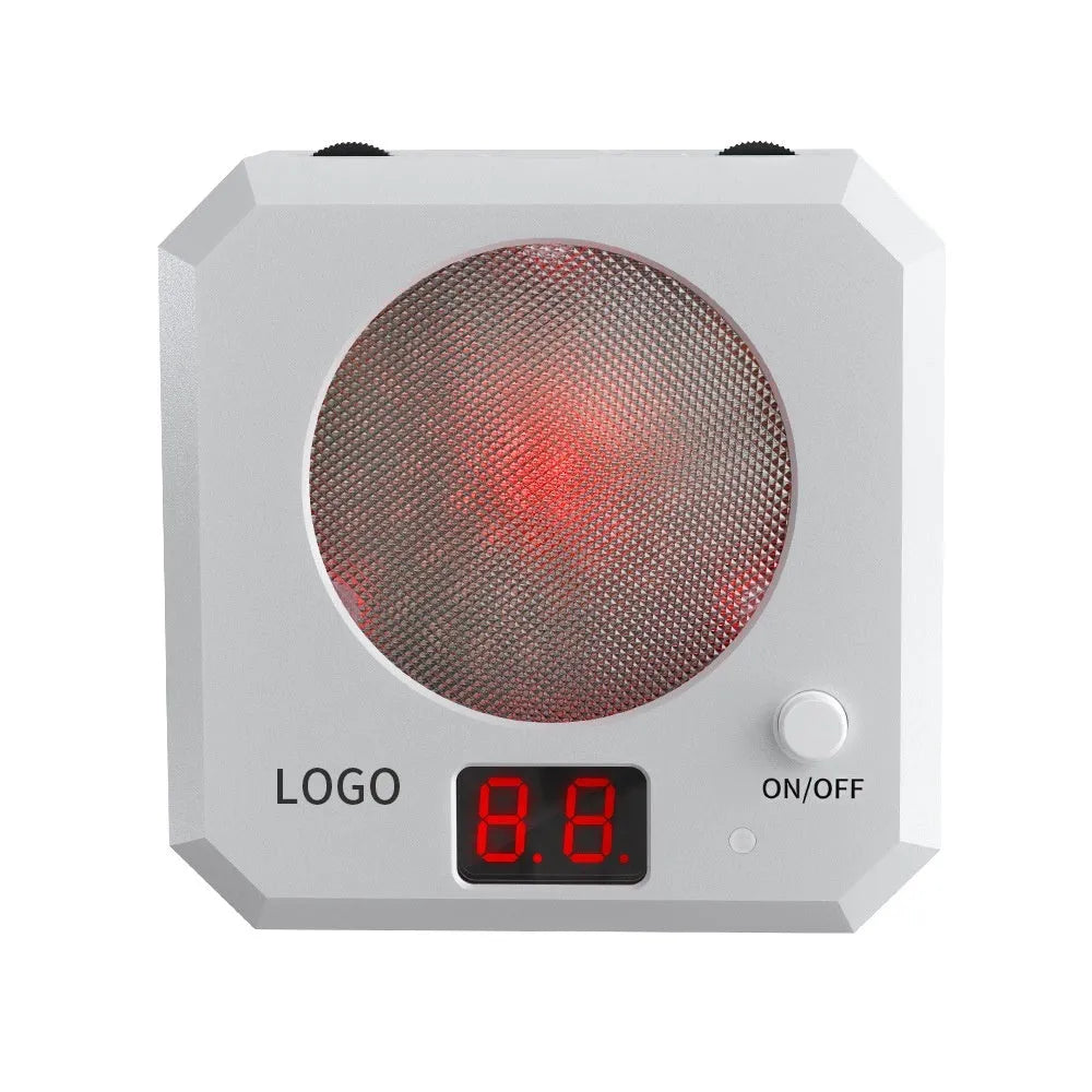 Laser target dry fire training system with infrared counting electronic target on magnetic plate with replaceable rings