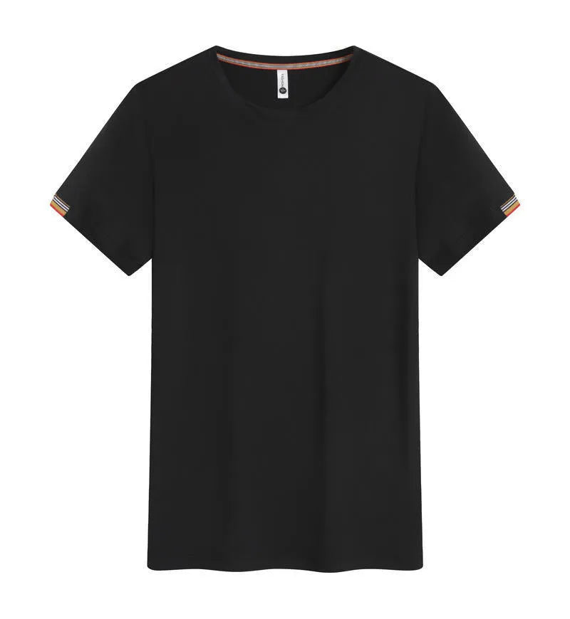 Round neck ice fibre pullover work shirt shown in multiple colours including black, grey, and army green