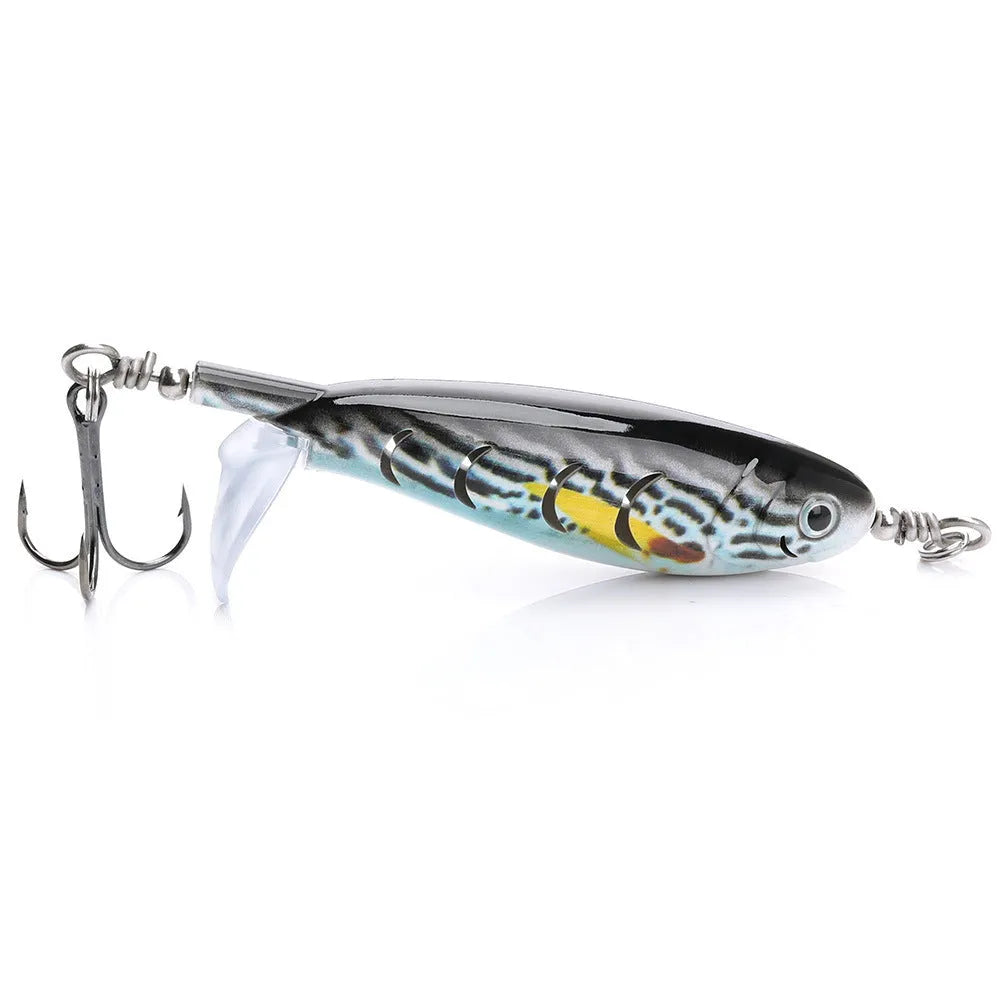 7.5cm artificial soft plastic fishing bait lure with bionic design for freshwater predator angling