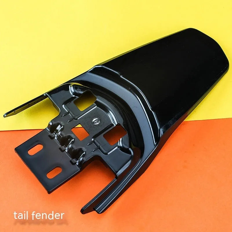 Carbon fibre tail mudguard for Light Bee electric off-road bicycle, rear fender accessory