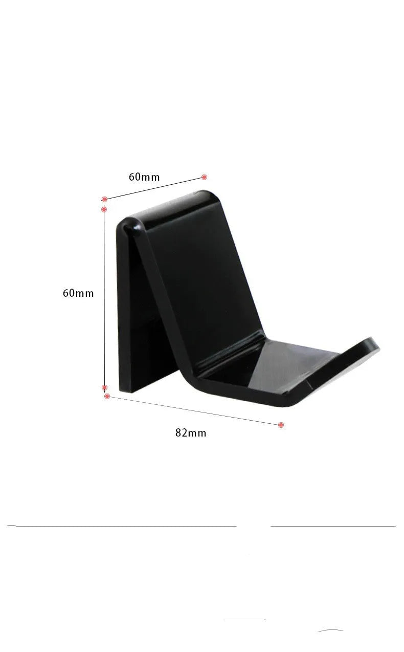 Universal plastic game controller mounting bracket in black, white and transparent colour options