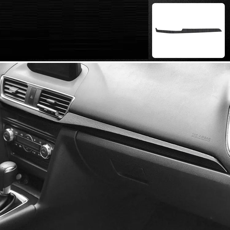Unksera car interior decorative vinyl sticker kit for centre console and dashboard modification