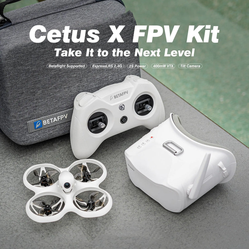 First Vision HD Education UAV indoor crossing machine Cetus X ELRS plastic drone for teenagers