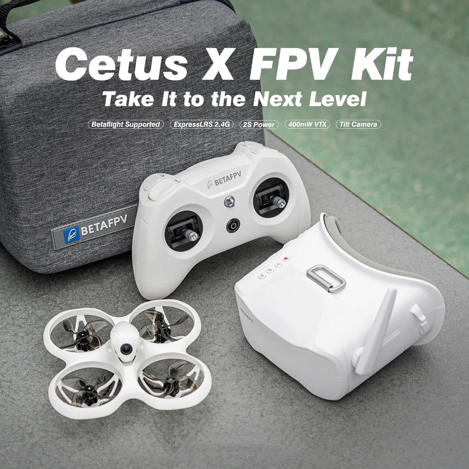 First Vision HD Education UAV indoor crossing machine Cetus X ELRS plastic drone for teenagers