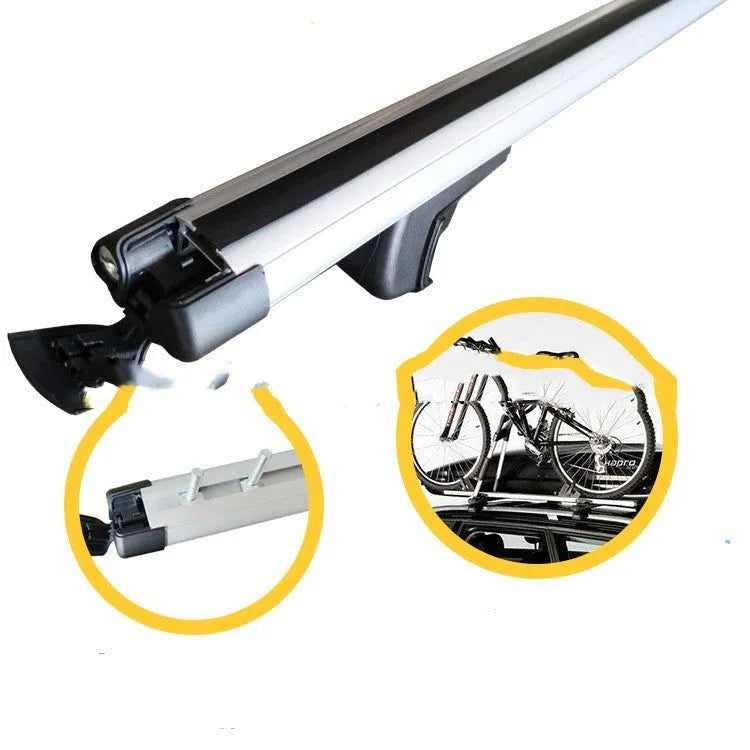 General Motors SUV roof rack crossbar modification set of 2 alloy bars adjustable 120-135CM 75kg load capacity