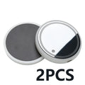 LED cup coaster with 7 colours USB rechargeable for car cup holder, 68mm acrylic