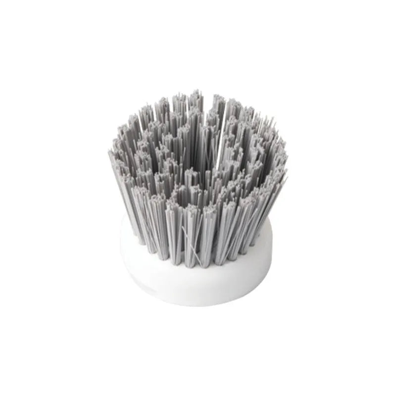 Pot scrub brush with soap dispenser in mint green colour with replaceable brush head