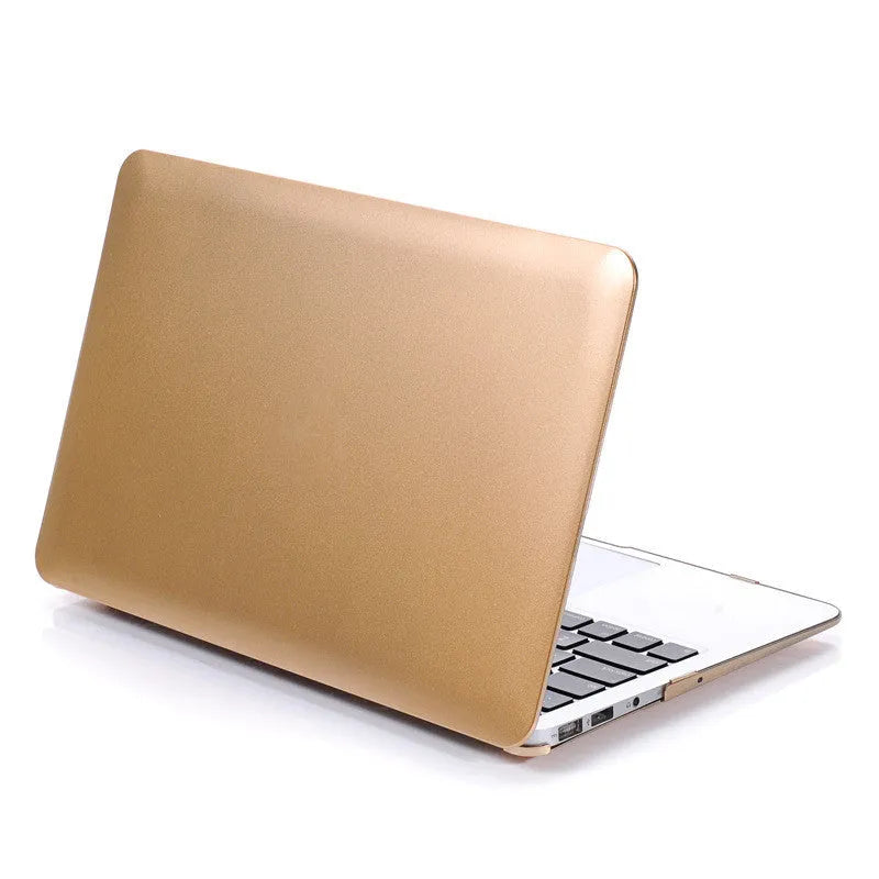 Metal protective shell for MacBook Pro 13 inch and MacBook Air 13 inch in gold colour