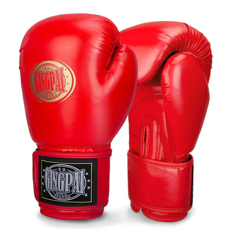 PU training boxing gloves in multiple colours and sizes for Sanda and fitness