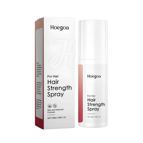 A 50ml bottle of Anti Degenerating Spray with a spray pump, containing ginger root oil and vitamin E.