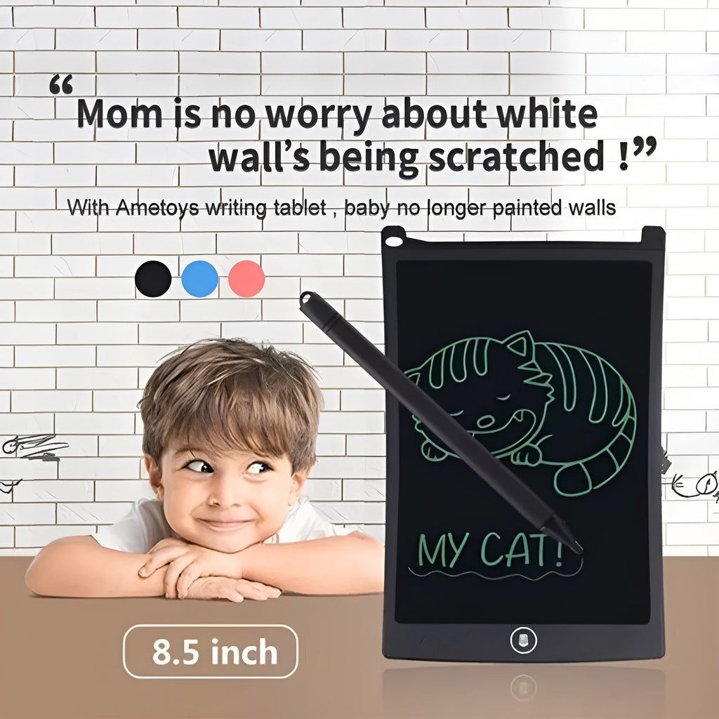 8.5 inch LCD writing tablet with pen monochrome display