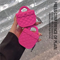 TPU silicone hard shell earphone case for AirPods, Barbie Bag Iron Hook colour, all-inclusive design