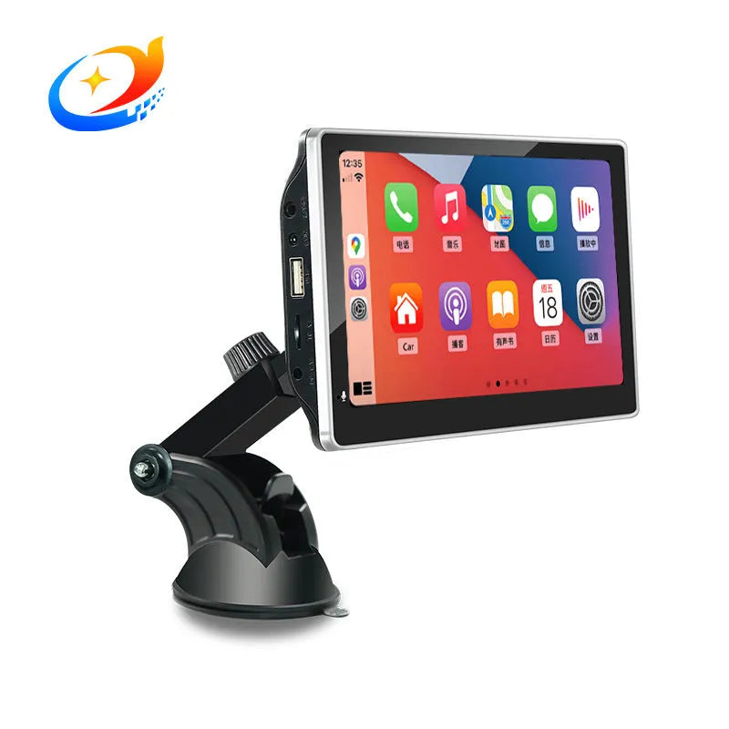 7 inch LCD car screen projector for plastic dashboard GPS navigation with 12V power cable