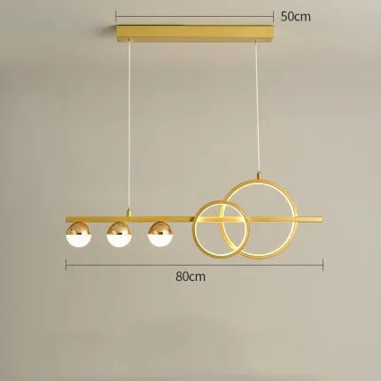 Rectangular aluminium LED ceiling light in black or gold with remote control for dimming