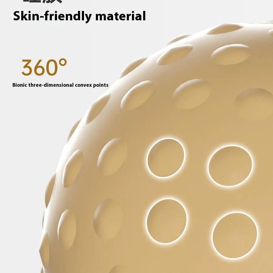 Massage ball set for cold and hot compress therapy in dual and single ball configurations