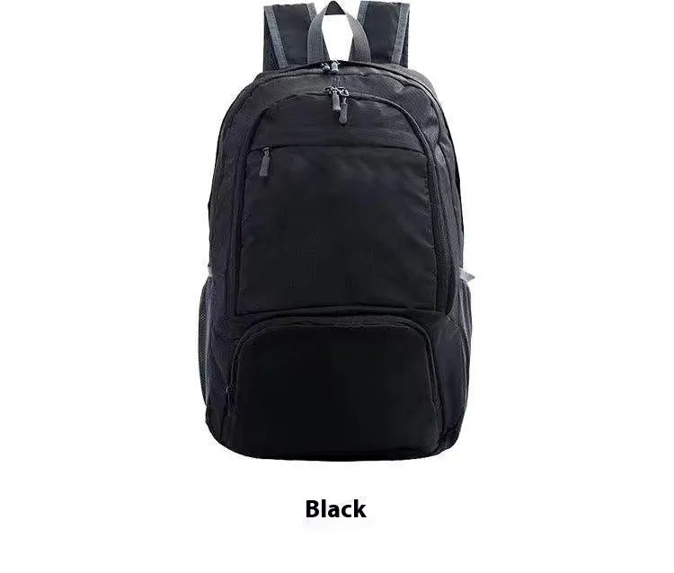 26-inch solid colour Oxford cloth backpack in casual style, shown in brick red.