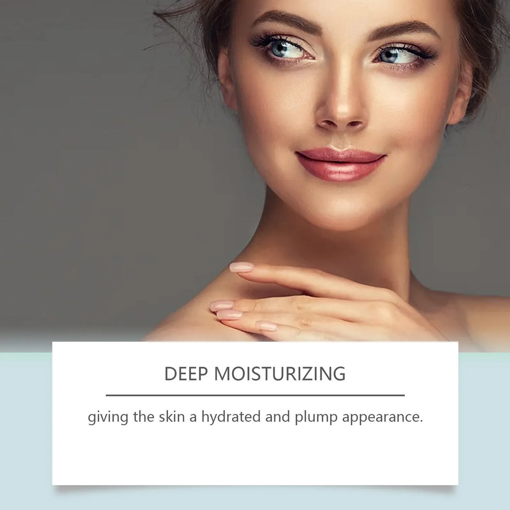 White firming lifting facial sheet mask with hydrolysed collagen and hyaluronic acid formula