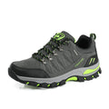 Outdoor hiking shoes low-top rubber sole solid colour design for off-road trekking