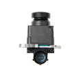 Black plastic rear view reversing camera for Dodge trucks