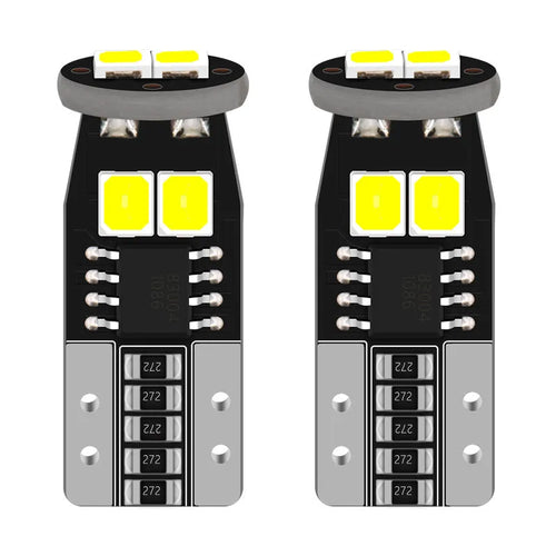 Compact car number plate reading light with 10mm width and fibre-glass construction