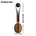 Coffee bean shaped dog chew toy with TPR material, dental balls, and rope knots