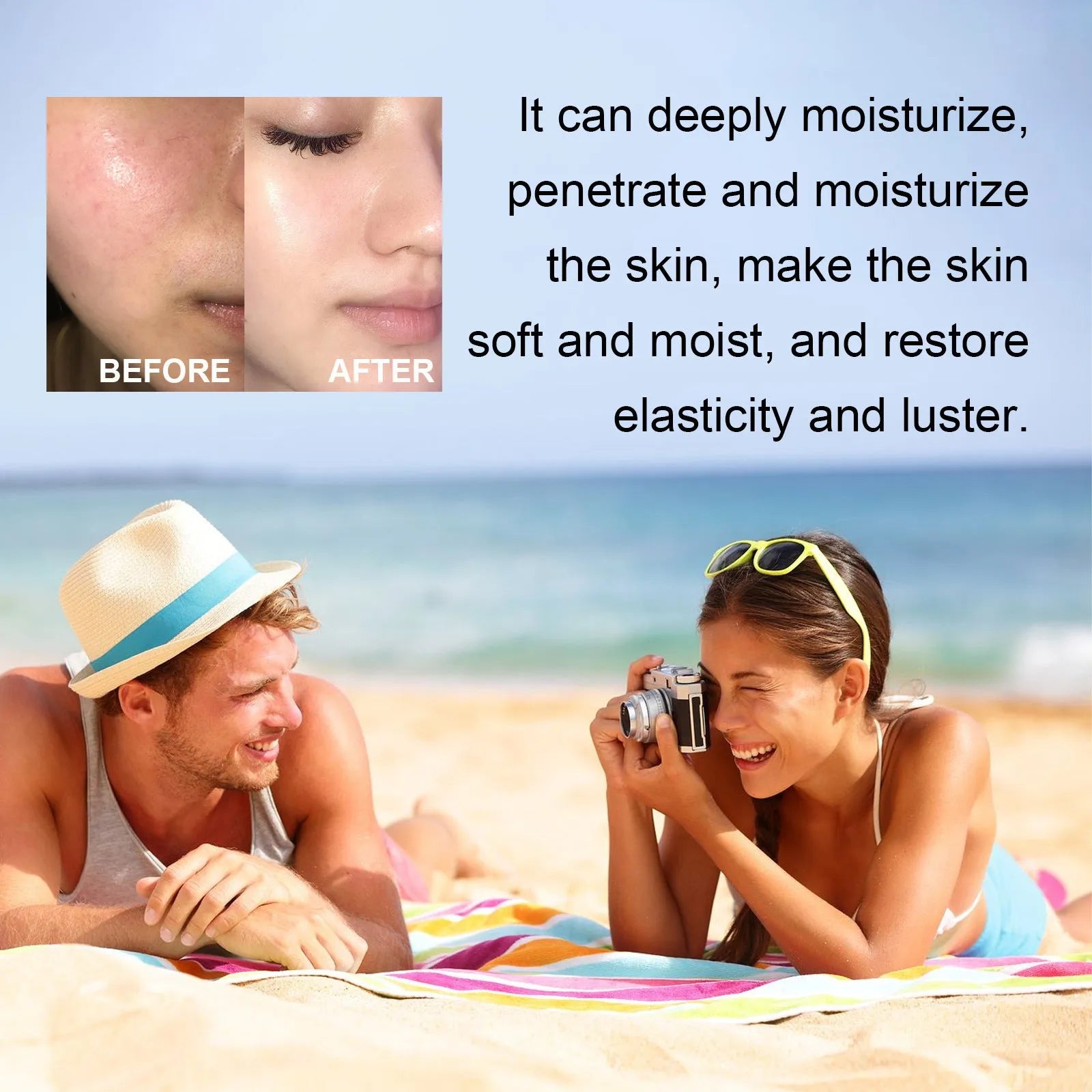 30g tube of UV isolation moisturising lotion with SPF protection for body care