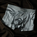Men's ice silk underwear in veil white colour with seamless construction