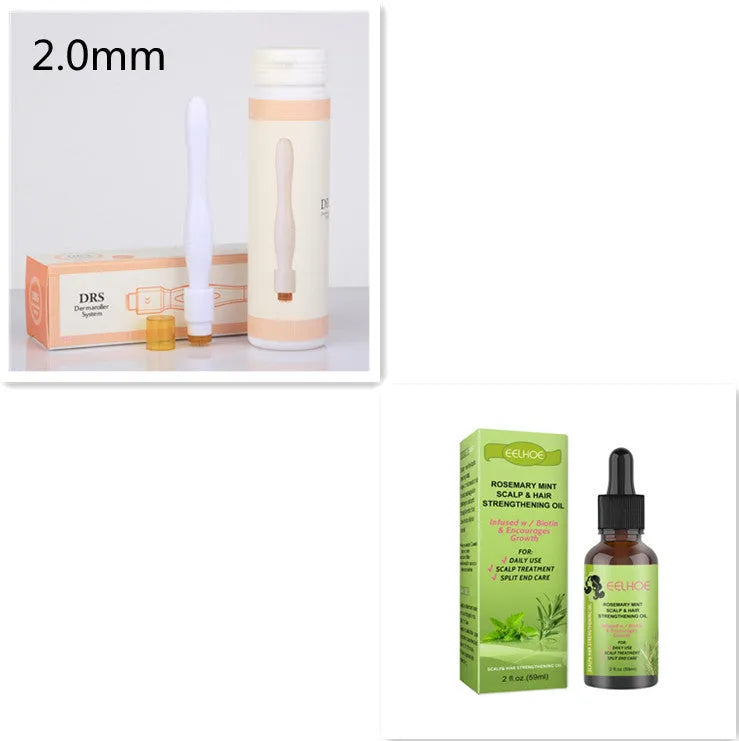 59ml Rosemary Mint Hair Growth Fluid bottle for scalp massage and hair care
