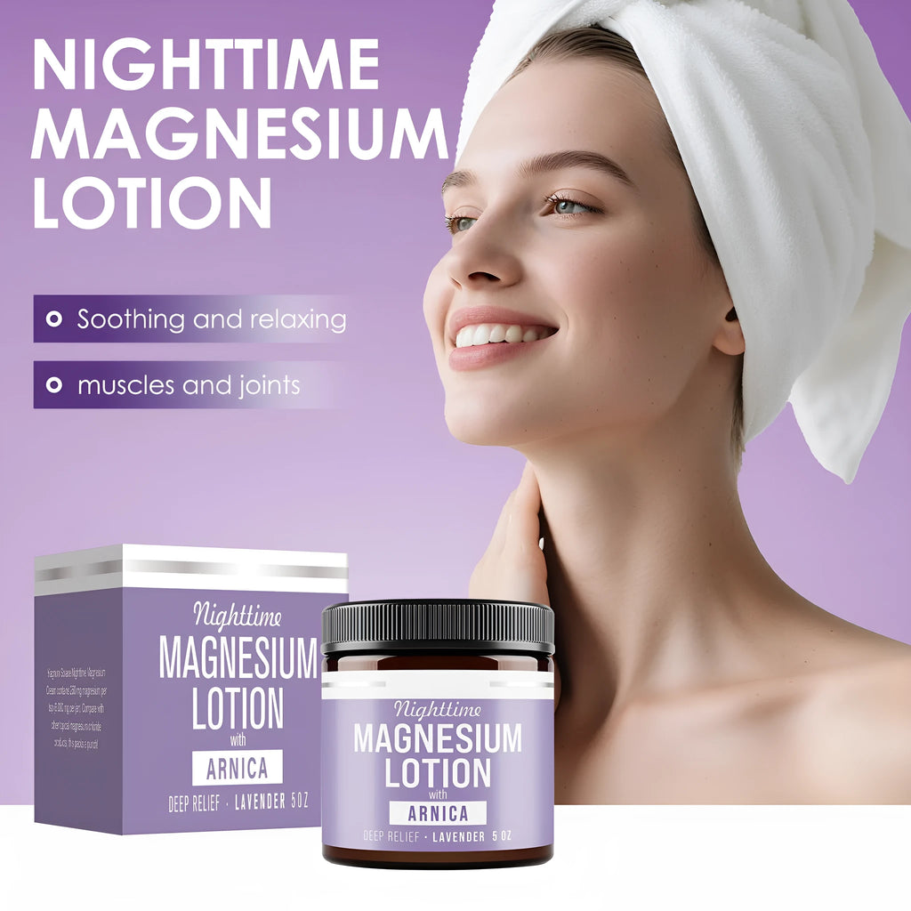 150ml jar of Magnesium Body Butter Cream with natural moisturising ingredients