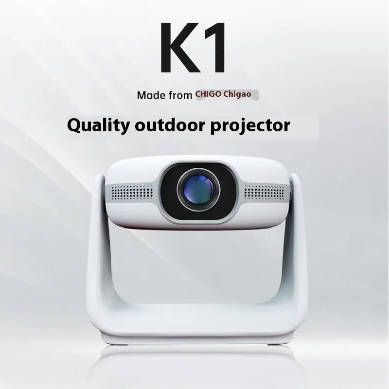 5G intelligent voice projector 1080p HD 1500 lumens smart wifi for home day direct wall projection