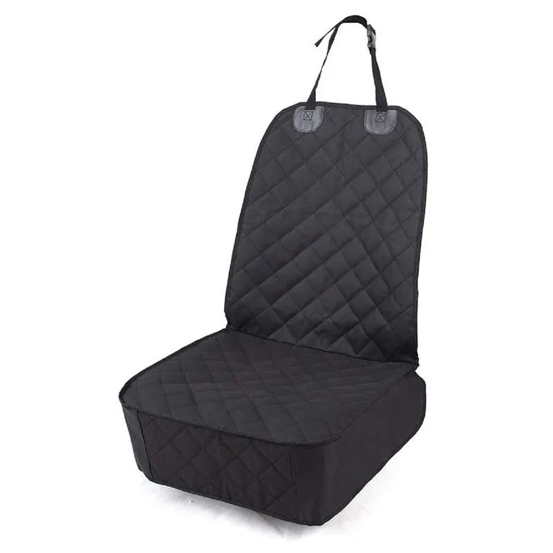 Oxford cloth pet car cushion in co-pilot seat, waterproof dog bed in black colour