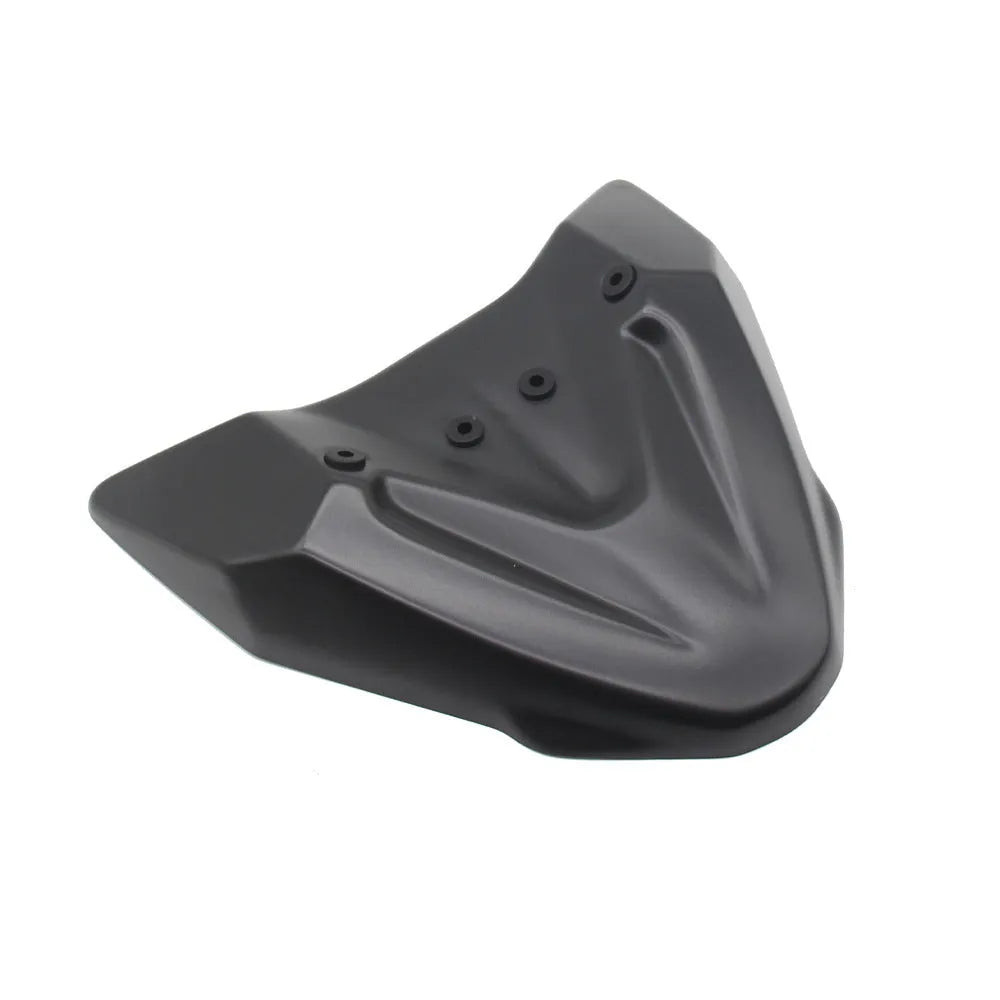 Black ABS plastic fixed wind deflector wing for KTM Adventure motorcycles