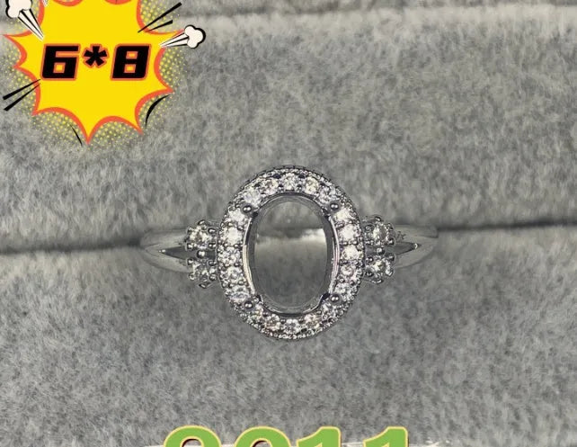 Oval denier open mouth ring with five-pointed star motif, copper electroplated, Korean style jewellery.