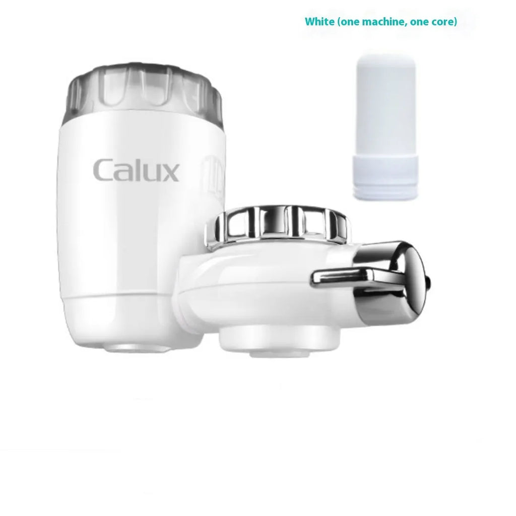 White ABS kitchen front water filter for faucet, indirect drinking use