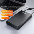 USB 3.0 SATA hard drive enclosure for 3.5-inch drives with slide cover design