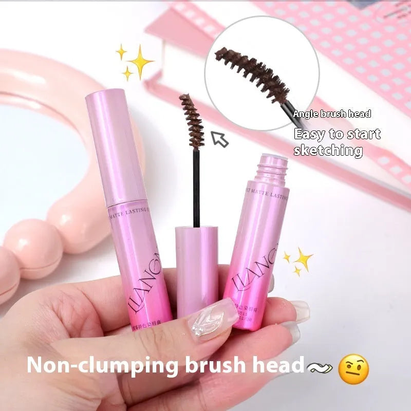 Long-lasting Velvet Fog Eyebrow Cream 4.5g in four shades including Milk Coffee Coconut Palm and Raw Latte