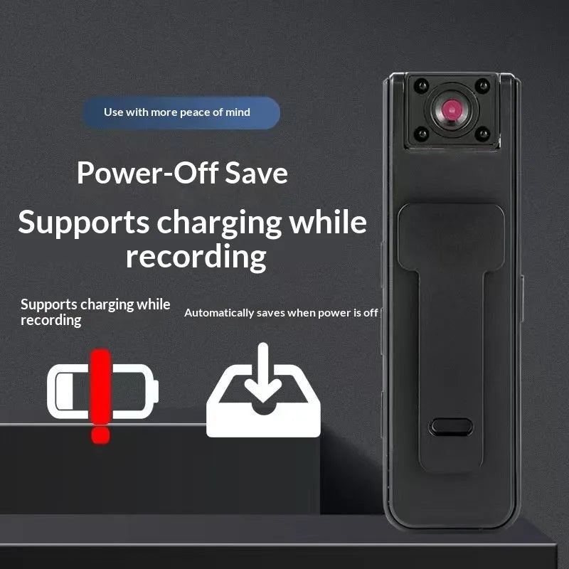 Ultra HD sports camera VLOG recorder black 2MP USB 2.0 lightweight design