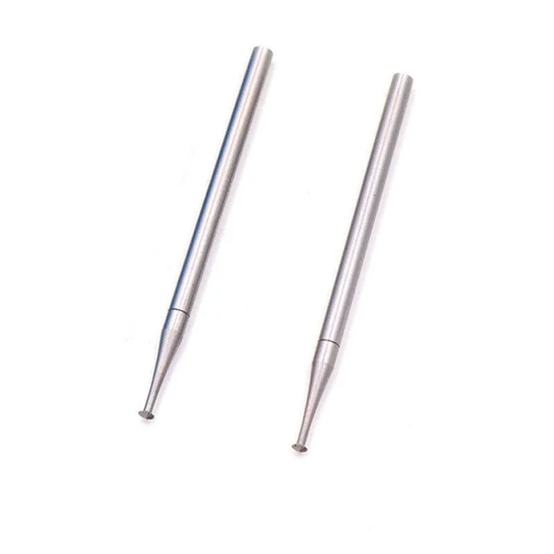 Blue Box six-piece tungsten steel dental carving milling cutter grinding head set with thin disc needle shape
