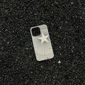 XINGX Design Film iPhone case with anti-fingerprint finish shown in matte and glossy variants.
