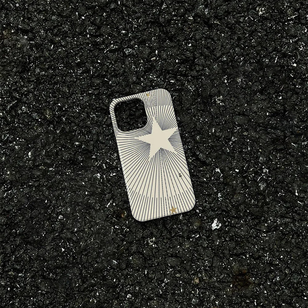 XINGX Design Film iPhone case with anti-fingerprint finish shown in matte and glossy variants.