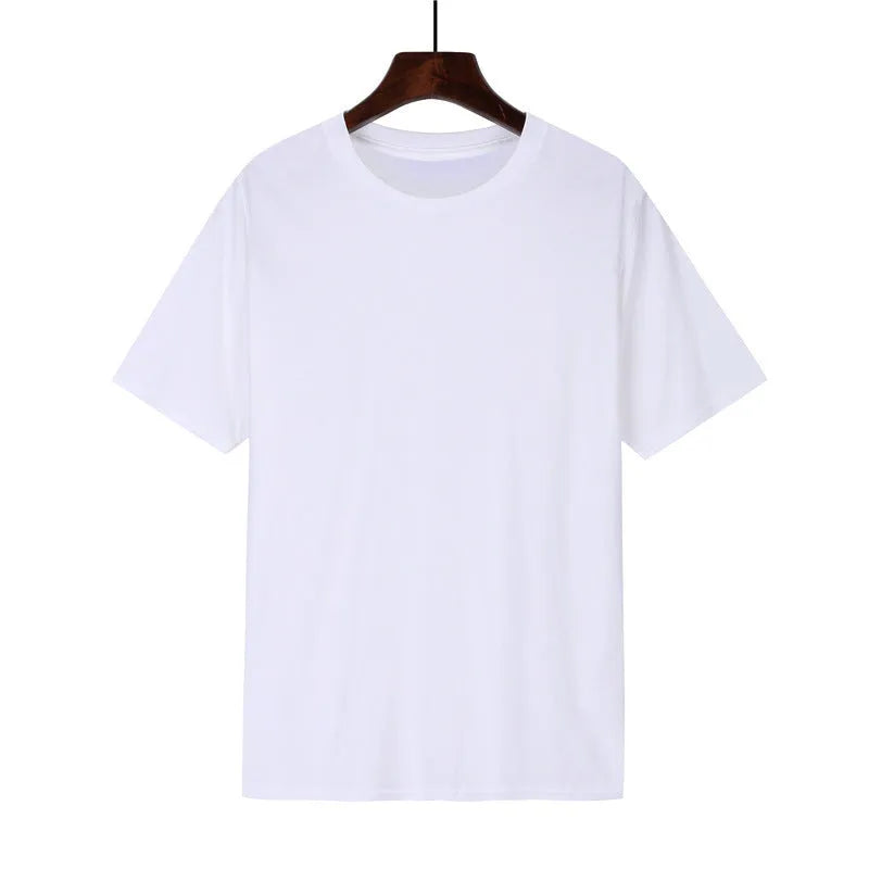 Men's cotton T-shirt in loose fit with short sleeves available in multiple colours