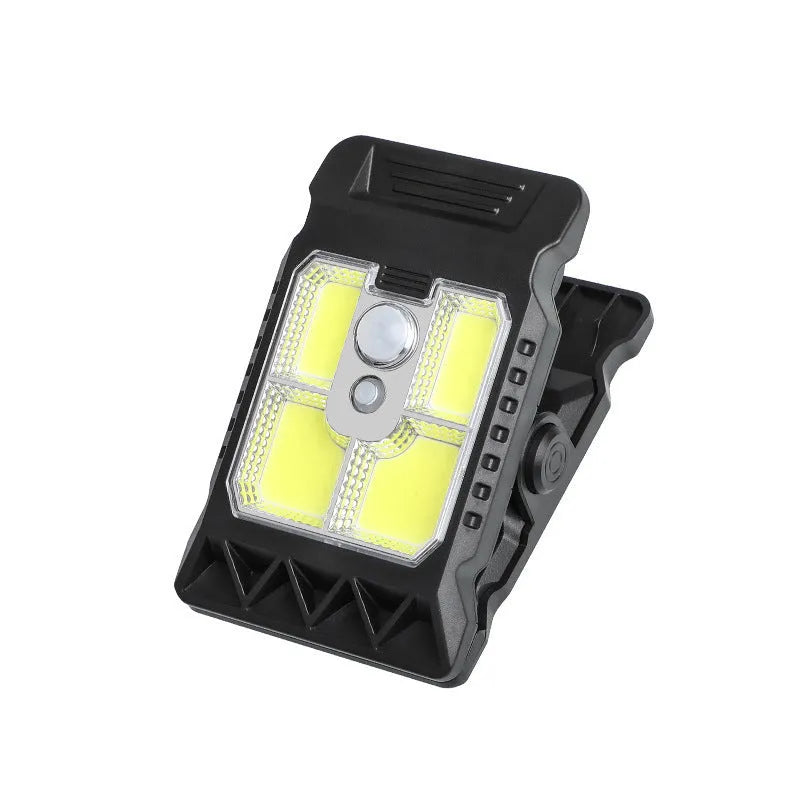 Upgrade intelligent induction solar clip lamp outdoor yard light 7.6x11.2cm