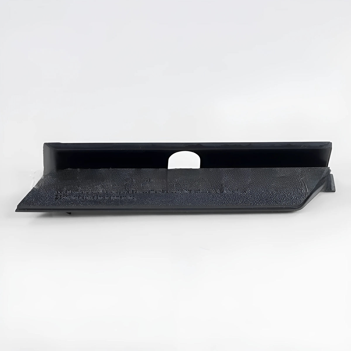 Plastic hard drive bay cover baffle disk in black for PC case internal drive slot