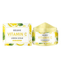 Lemon Exfoliating Scrub tube with walnut shell powder and vitamin C in 100g size