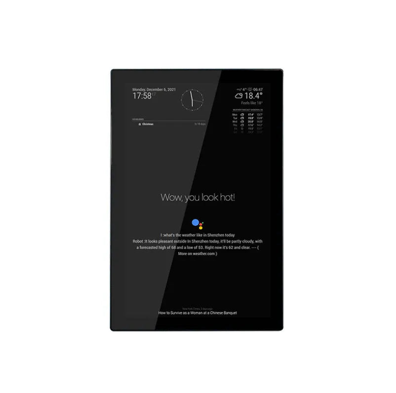 13.3-inch integrated touch display with Raspberry Pi CM4 for voice assistant smart mirror projects