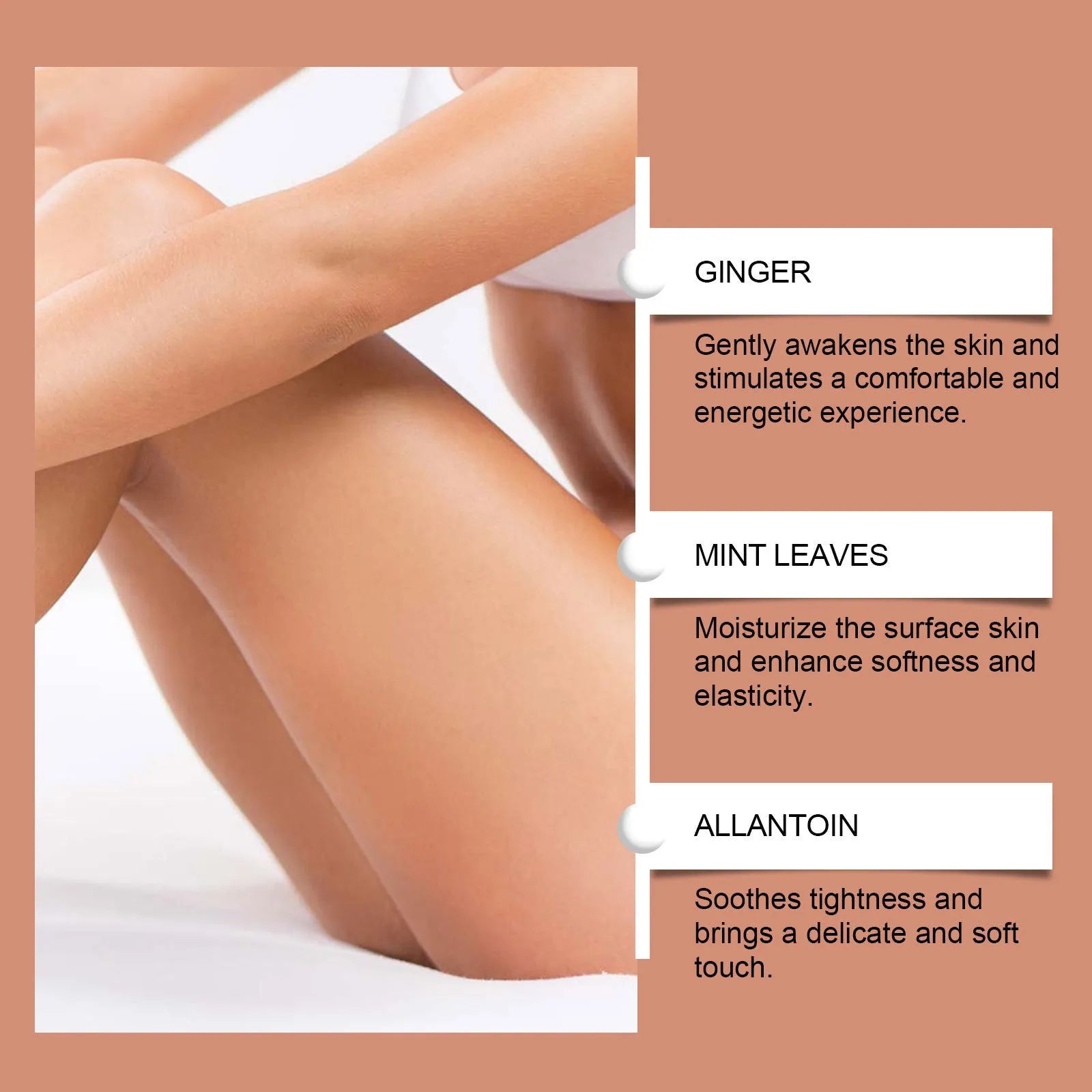 Four adhesive leg nursing bandage patches in a pack for moisturising care and discomfort relief.