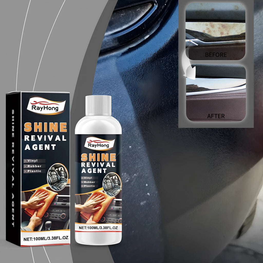 100ml car plastic renovation agent bottle for cleaning and decontaminating automotive trim