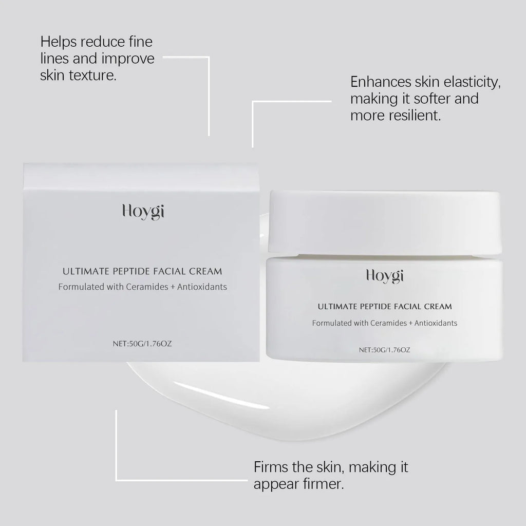 50g pot of Deep Nourishing Moisturising Facial Cream with ceramide and peptides