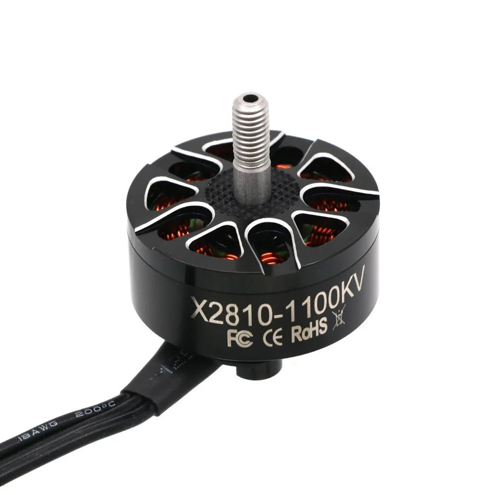 Multi-axis flight model brushless motor with metal construction in X2810 size